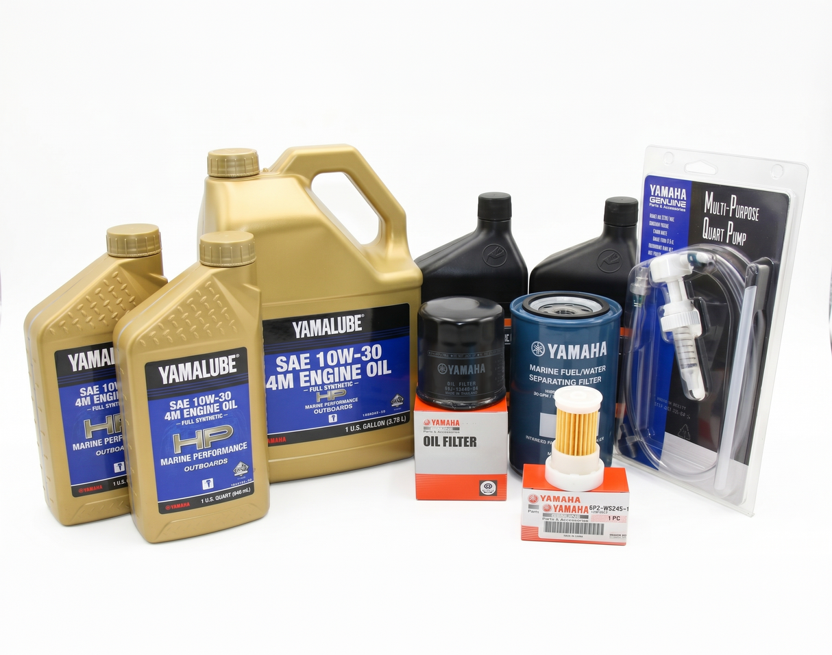 Yamaha F250 3.3L V6 20-Hr. Service Kit 2005 10W-30 Full Synthetic