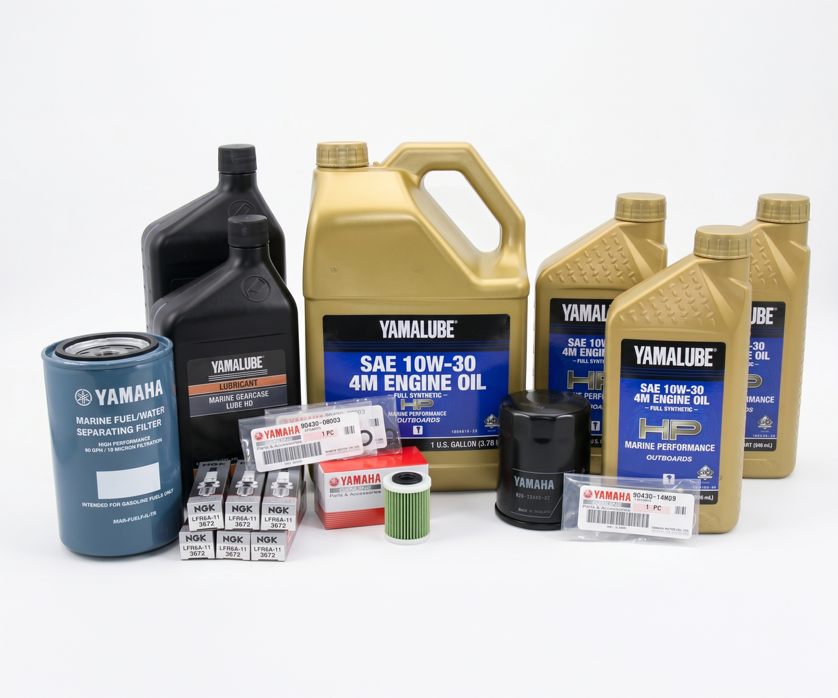 Yamaha F225/250 F300 4.2L V6 100-Hr. Service Kit All Models 10W-30 Full Synthetic