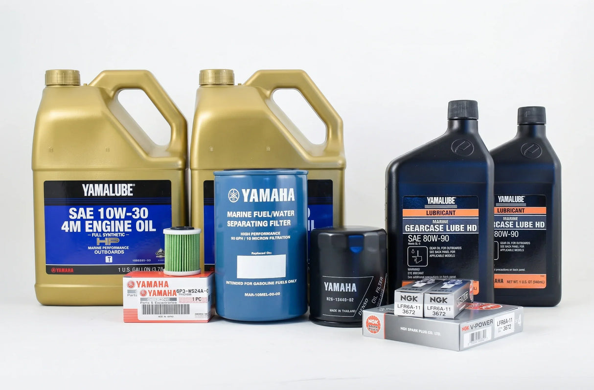Yamaha VF200/225/250 SHO 100-Hr. Service Kit All Models 10W-30 Full Synthetic