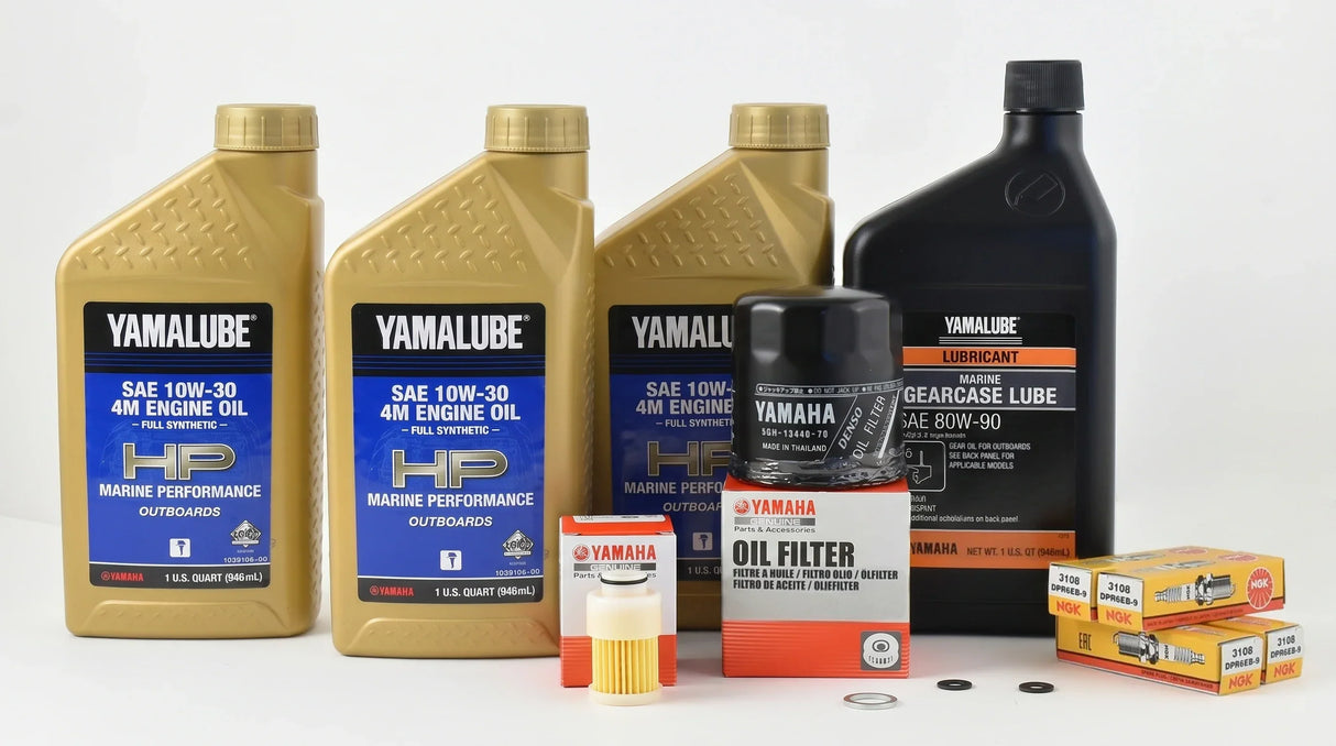 Yamaha F60 100-Hr. Service Kit 2005 10W-30 Full Synthetic