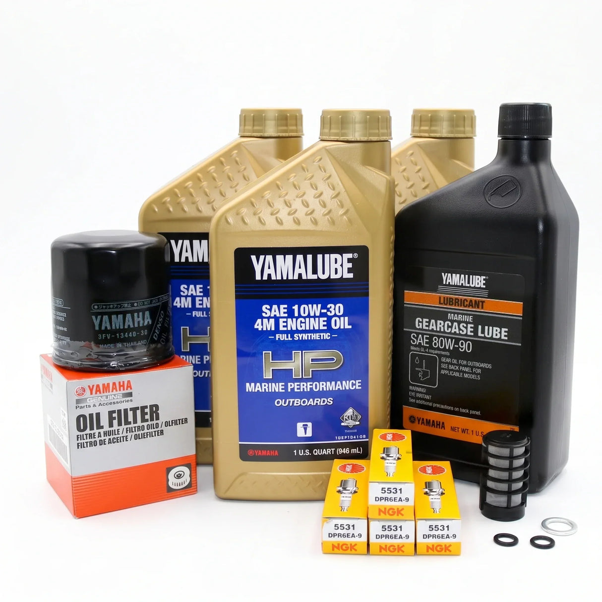 Yamaha F50 100-Hr. Service Kit 1995-1999 10W-30 Full Synthetic