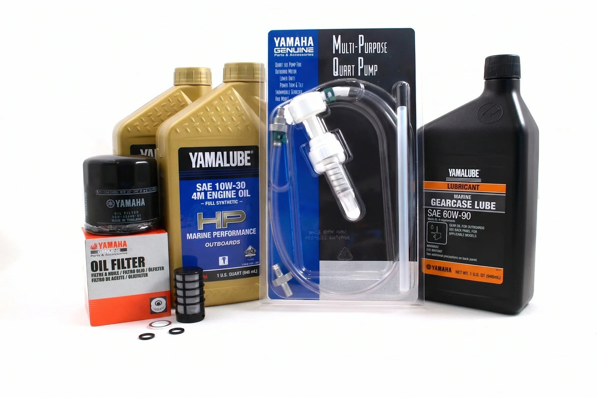 Yamaha F25A 20-Hr. Service Kit 2009-2019 10W-30 Full Synthetic