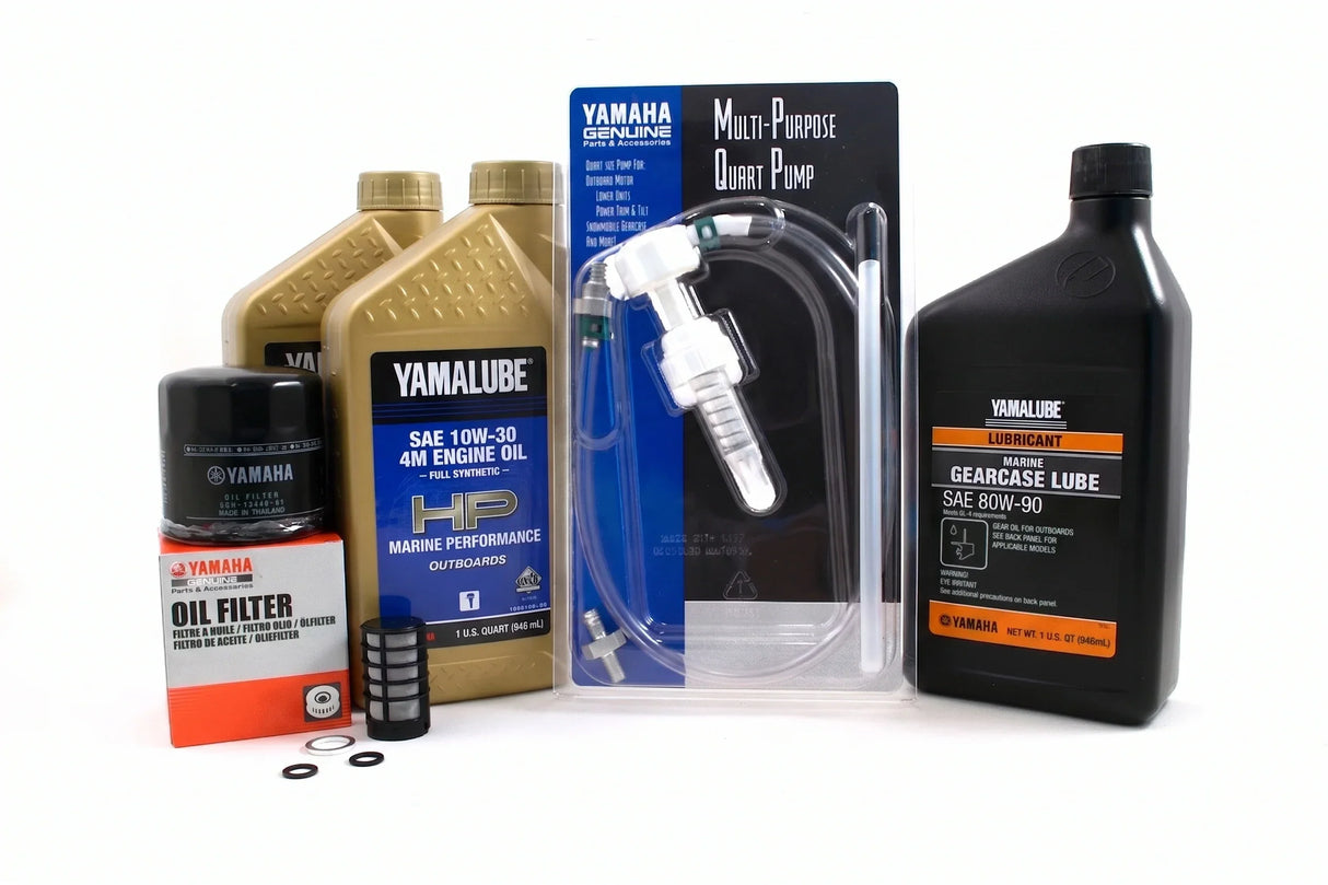 Yamaha F25B 20-Hr. Service Kit 2012-2018 10W-30 Full Synthetic