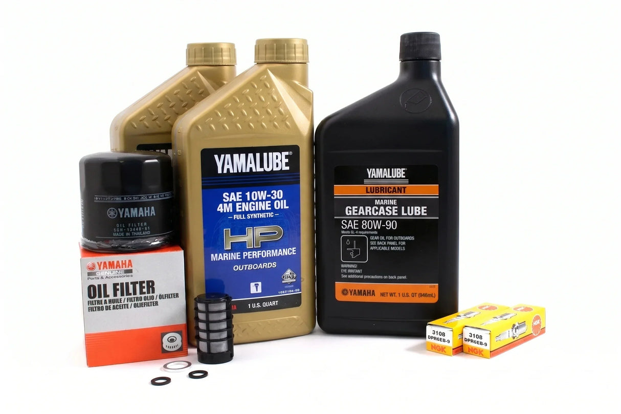 Yamaha F25B 100-Hr. Service Kit 2012-2018 10W-30 Full Synthetic