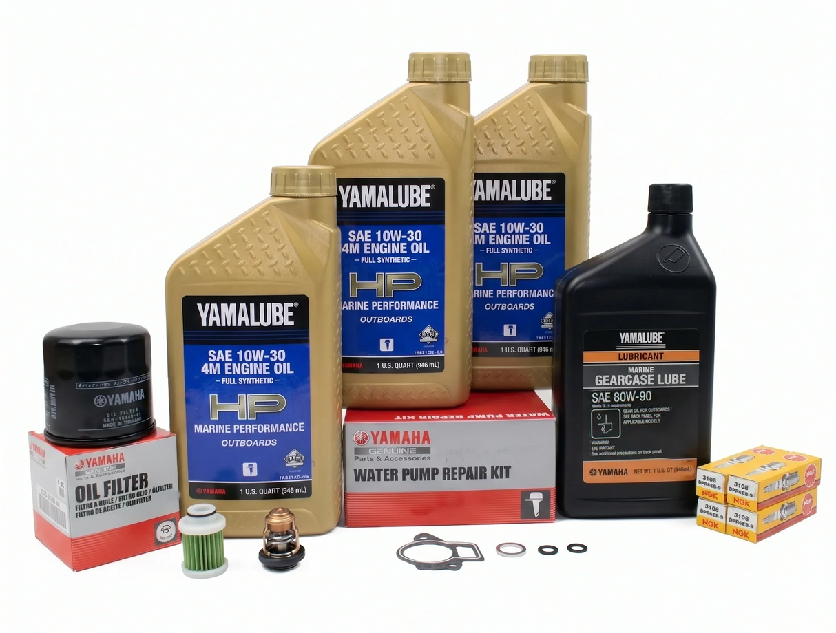 Yamaha F60 300-Hr. Service Kit 2006-2020 10W-30 Full Synthetic