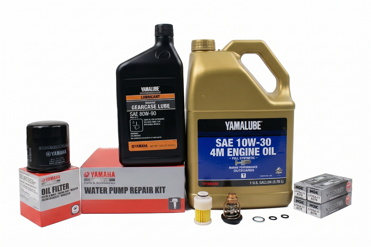 Yamaha F90 300-Hr. Service Kit 2005 10W-30 Full Synthetic