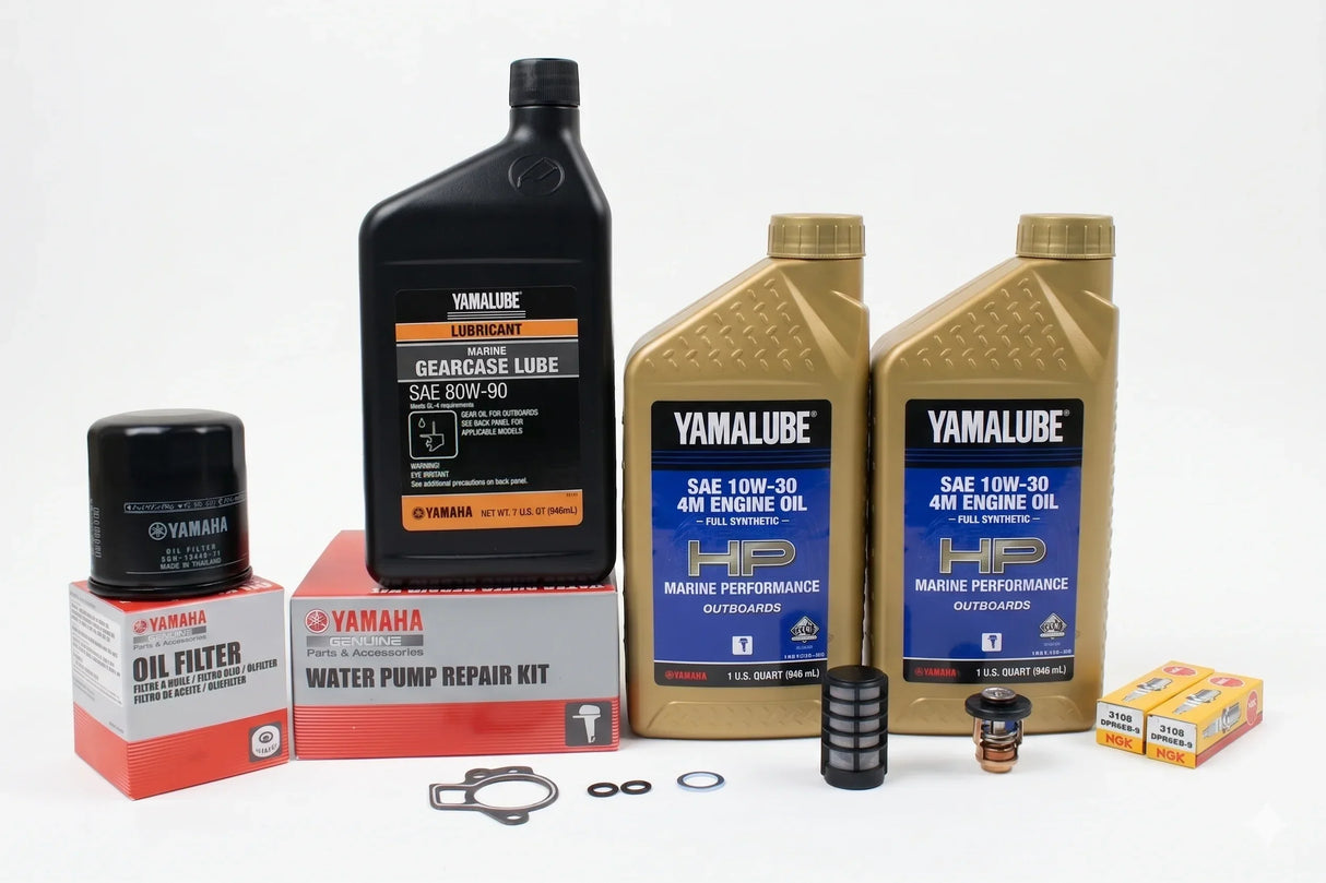 Yamaha T25 300-Hr. Service Kit 2005-2006 10W-30 Full Synthetic