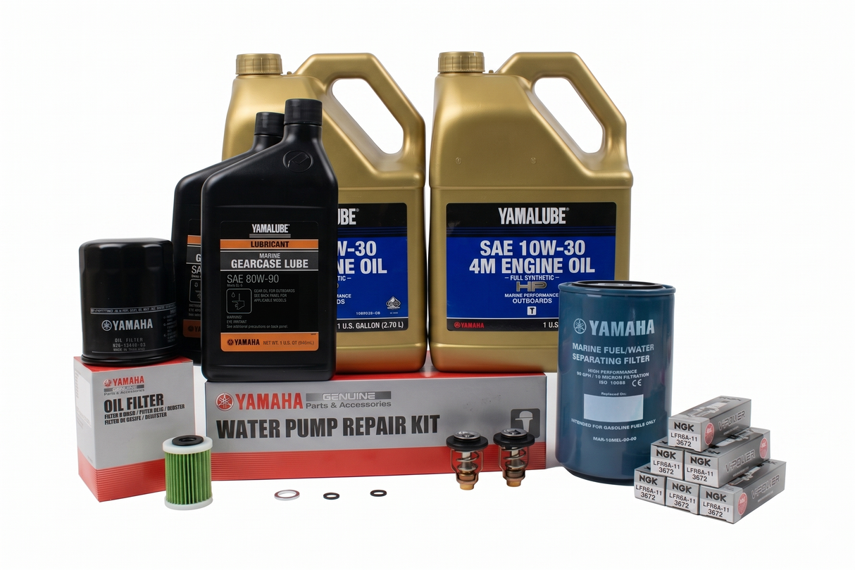 Yamaha VF200/250 SHO 300-Hr. Service Kit 2015-2021 10W-30 Full Synthetic