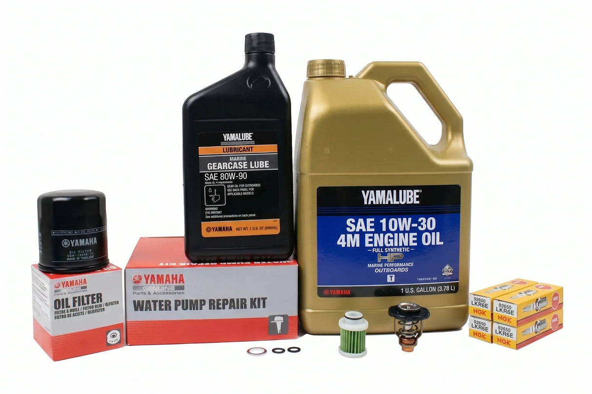 Yamaha F115 300-Hr. Service Kit 2014-Current 10W-30 Full Synthetic