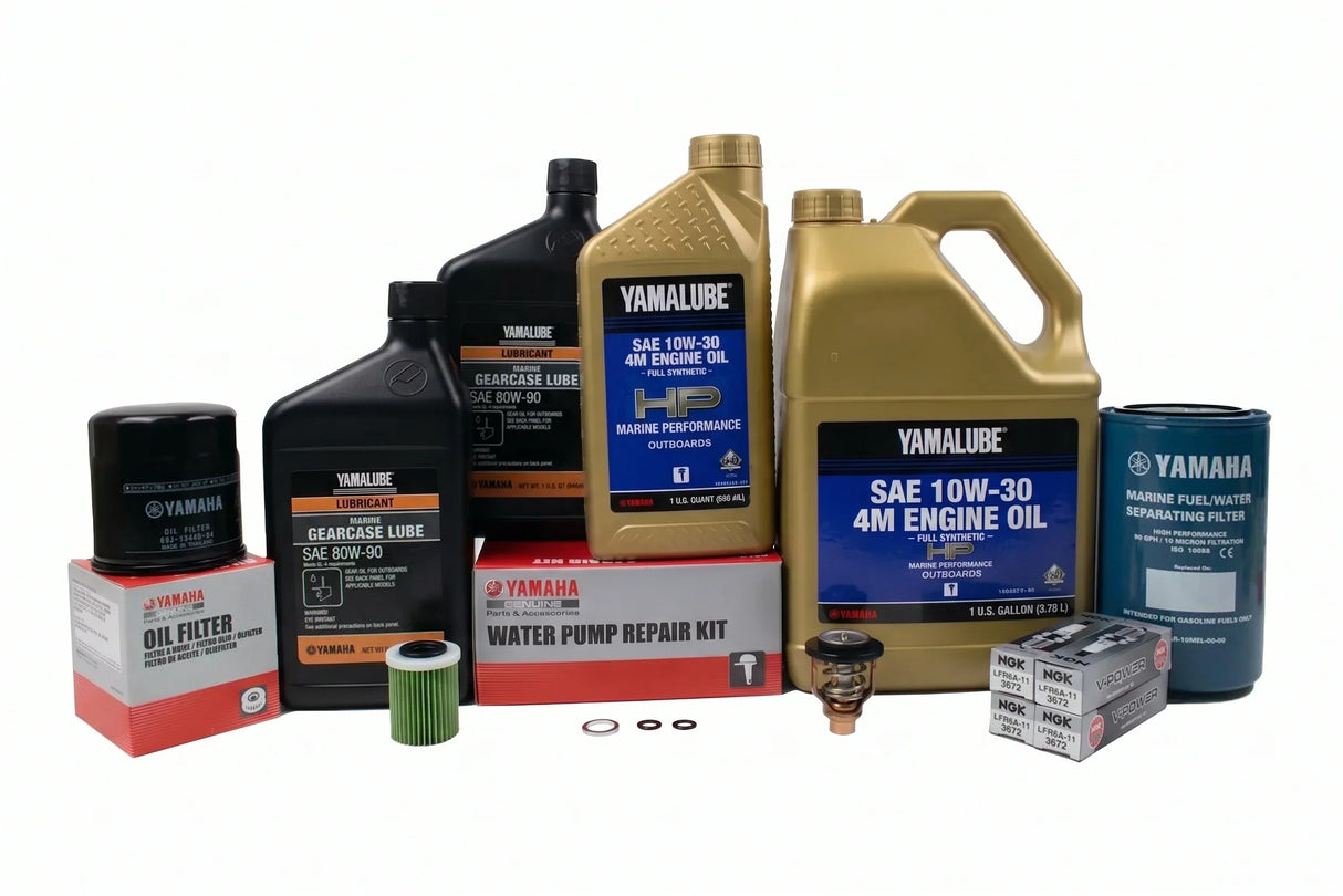 Yamaha F175/200 2.8L 300-Hr. Service Kit All Models 10W-30 Full Synthetic