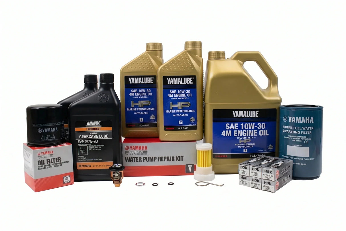 Yamaha F250 300-Hr. Service Kit 2005 10W-30 Full Synthetic