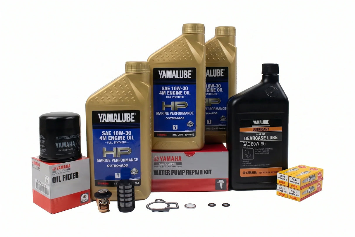 Yamaha F50 300-Hr. Service Kit 1997-1999 10W-30 Full Synthetic