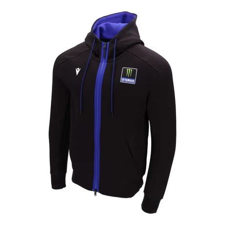 Yamaha 2025 Men's Monster Energy Yamaha Racing MotoGP Fan Zip Sweatshirt - Black/Blue - front