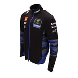 Yamaha 2025 Men's Monster Energy Yamaha Racing MotoGP Team Replica Tech Jacket - Black/Blue - Side