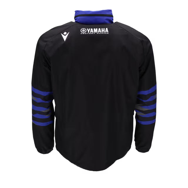 Yamaha 2025 Men's Monster Energy Yamaha Racing MotoGP Fan Rain Jacket -back1