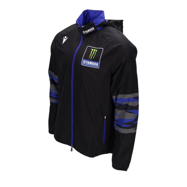 Yamaha 2025 Men's Monster Energy Yamaha Racing MotoGP Fan Rain Jacket - side1