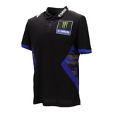 Yamaha 2025 Men's Monster Energy Yamaha Racing MotoGP Fan Polo - Black/Blue - side