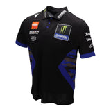 Yamaha 2025 Men's Monster Energy Yamaha Racing MotoGP Team Replica Polo - Black/Royal Blue
