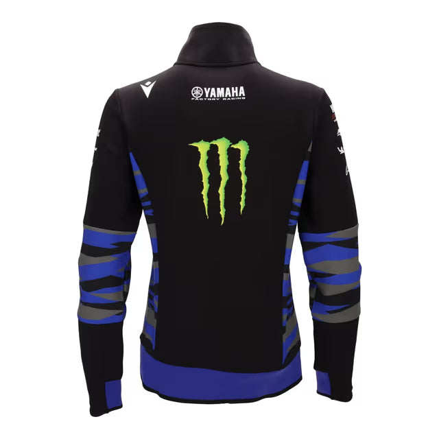 Yamaha 2025 Women's Monster Energy Yamaha Racing MotoGP Team Replica Tech Jacket- Back