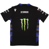 Yamaha 2025 Youth Monster Energy Yamaha Racing MotoGP Team Replica Tee - Black/Blue - back