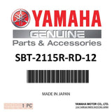 Yamaha SBT-2115R-RD-12 - 1/4In. X 4' Anchor Chain Red
