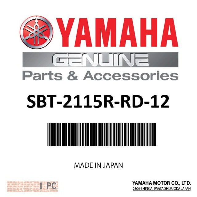 Yamaha SBT-2115R-RD-12 - 1/4In. X 4' Anchor Chain Red