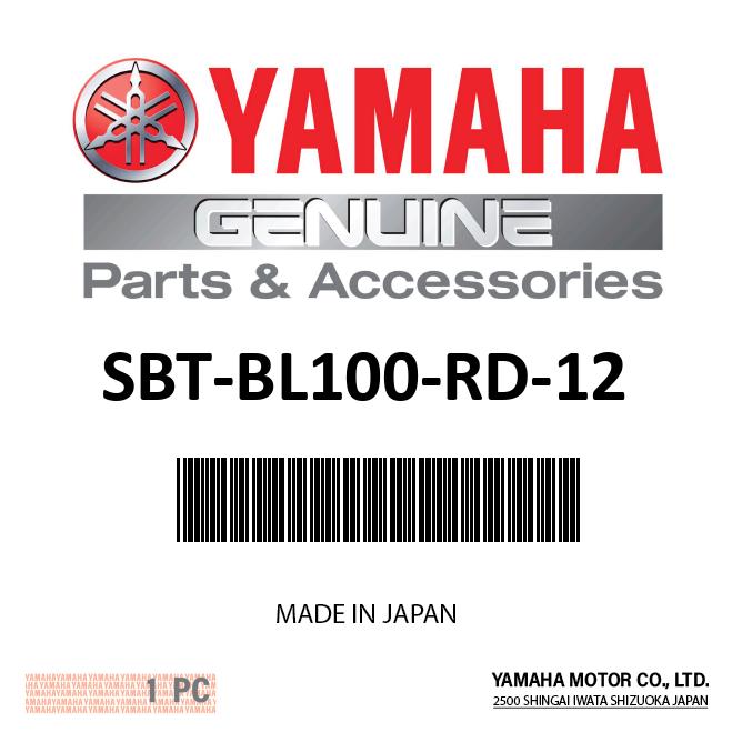 Yamaha SBT-BL100-RD-12 - Anchor Rope 100' Red