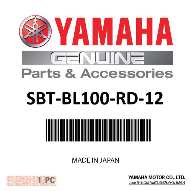 Yamaha SBT-BL100-RD-12 - Anchor Rope 100' Red