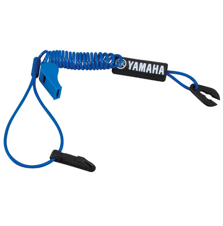 Yamaha Boat Lanyard with Whistle - Mar-Sptln-Yd-Bl - Blue