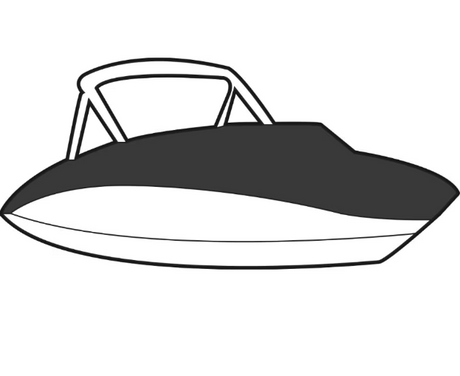 Yamaha Boat Tower Mooring Cover - Mpc-210Tr-Bk-19 - Ar210 - Black - 2019-Current