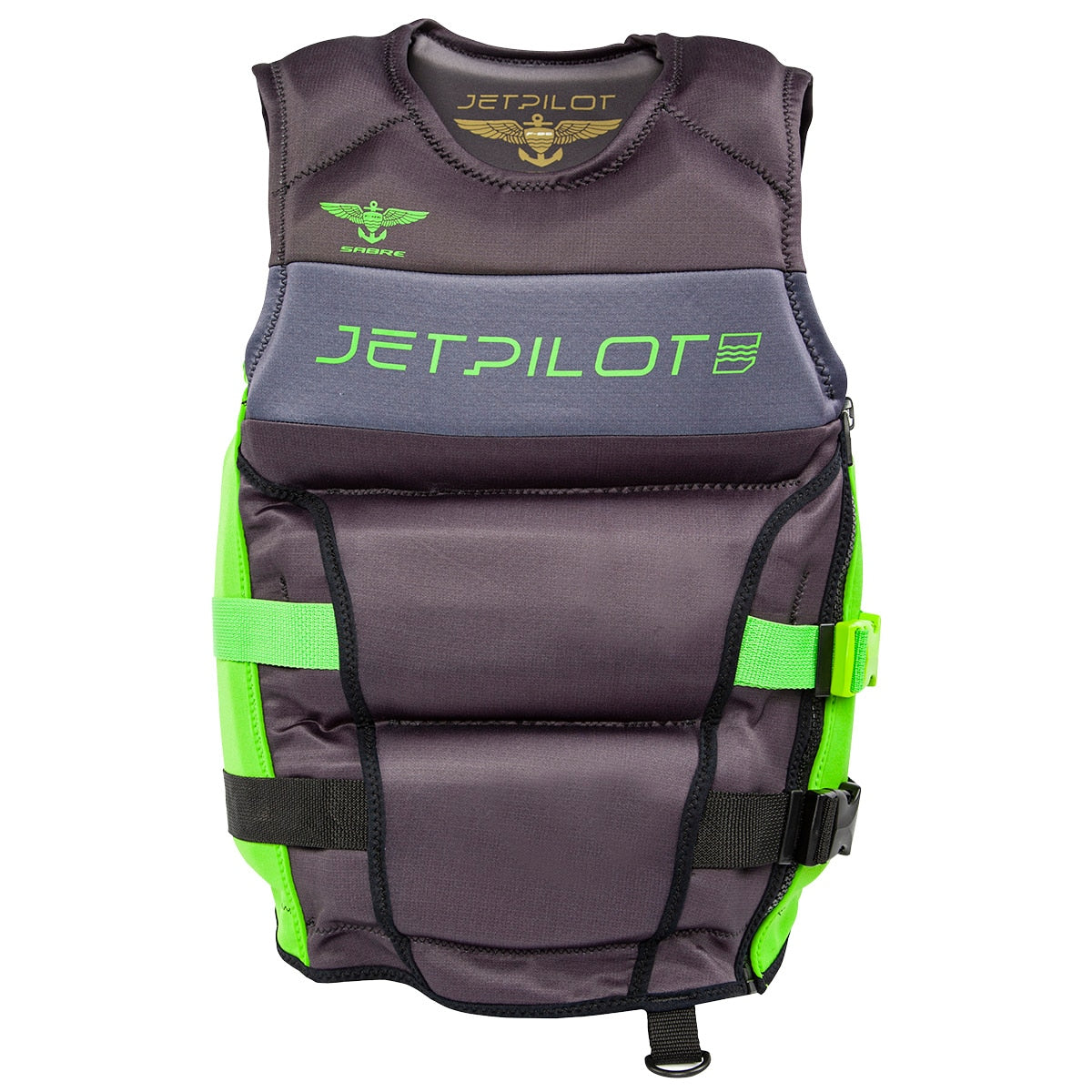 Yamaha WJP-21221-YL-2X - JetPilot Ultimate F-86 Neoprene Side Entry 2-Buckle Personal Flotation Device