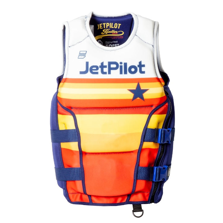 Yamaha WJP-24236-BL-LG - JetPilot Men's Bonifay Baller Neoprene 2-Buckle Personal Flotation Device