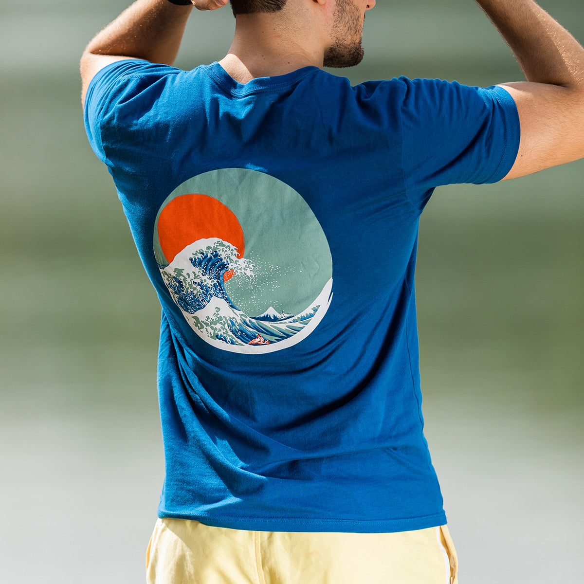 Yamaha WTC-20TJP-BL-XL - WaveRunner Heritage Tee