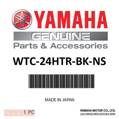 Yamaha WTC-24HTR-BK-NS - Trucker Hat Black with Red - Logo