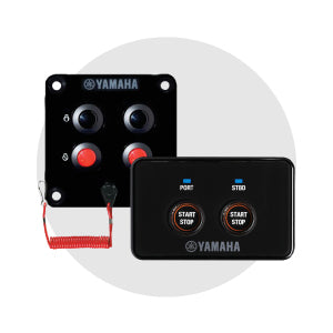 Yamaha 6Y8-82570-04-00 - Command Link Twin Engine Switch Panel