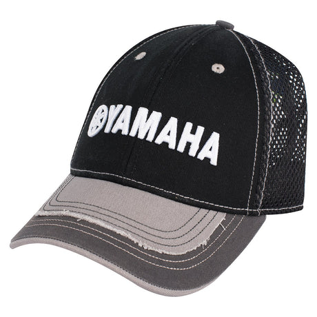 Yamaha CRP-18HMU-LT-NS - Men's Athletic Hat Black Grey Snap-Back Closure 