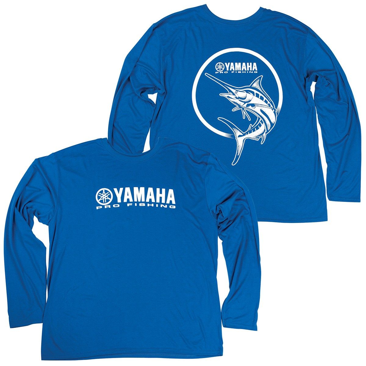 Yamaha CRP-18LDF-BL-MD - Men's Pro Fishing Off-Shore Long Sleeve Tee