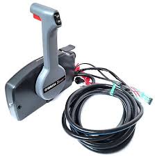 Yamaha - 703 Side-Mount Remote Control with Trim Switch and 10-Pin Con