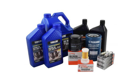 Yamaha 100 Hour Service Maintenance Kit - Yamalube 20W-40 - F250 3.3L V6 - 2005 - Contains Replacement SKU