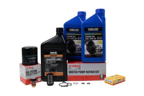 Yamaha 300 Hour Service Maintenance Kit - Yamalube 10W-30 - F25 - 2005