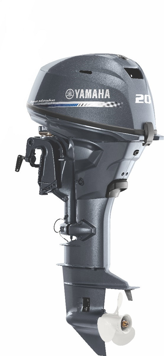 Yamaha F20SWB - Portable 4-Stroke Outboard Motor - 20HP - 15" Shaft - Electric/Manual Start