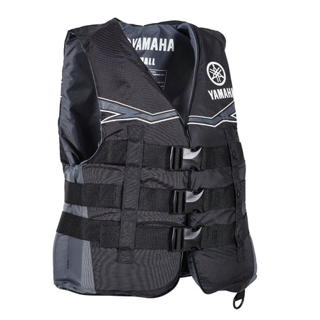 Yamaha Men's 21V3B Value Nylon 3 - Mar-21V3B-Bk-Xs - Buckle Pfd - Black/Gray/White-Xs