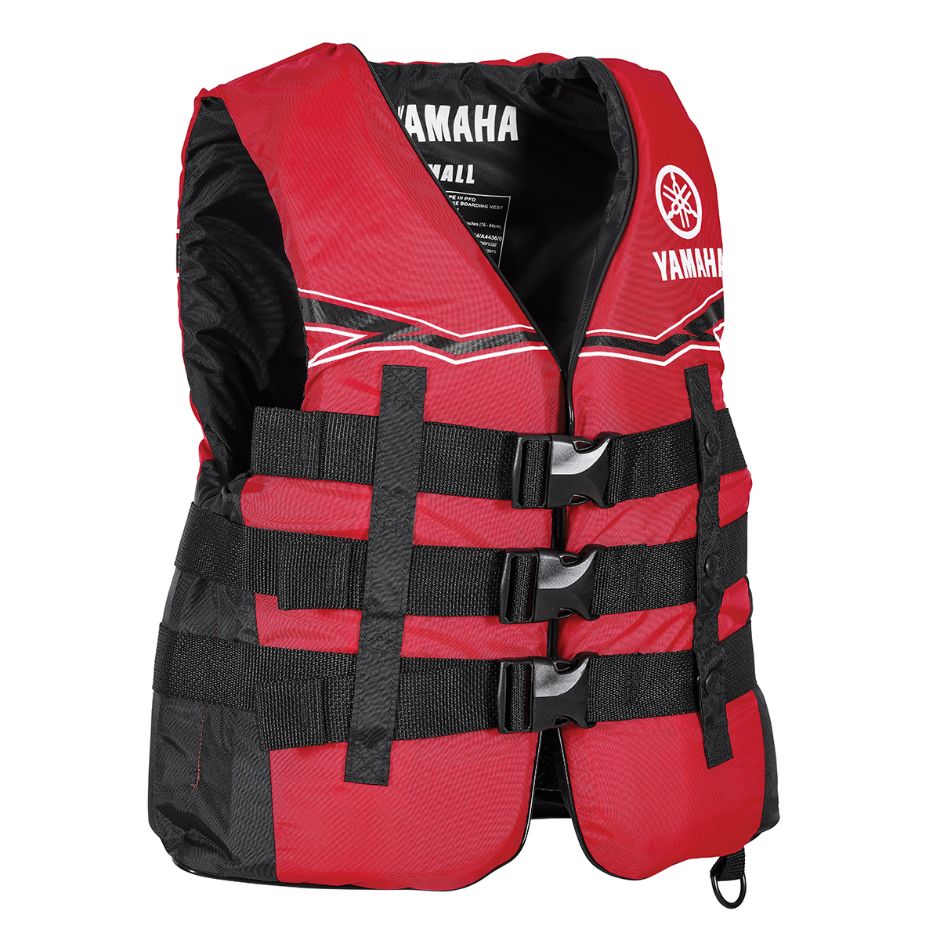 Yamaha Men's 21V3B Value Nylon 3 - Mar-21V3B-Rd-Sm - Buckle Pfd - Red/Black/White-S