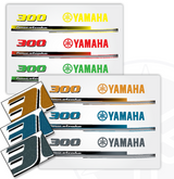 Yamaha MAR-426KT-70-08 - F250 Outboard Copper Metallic Cowling Decal Graphics Kit - Complete Set - F250 4.2L V6