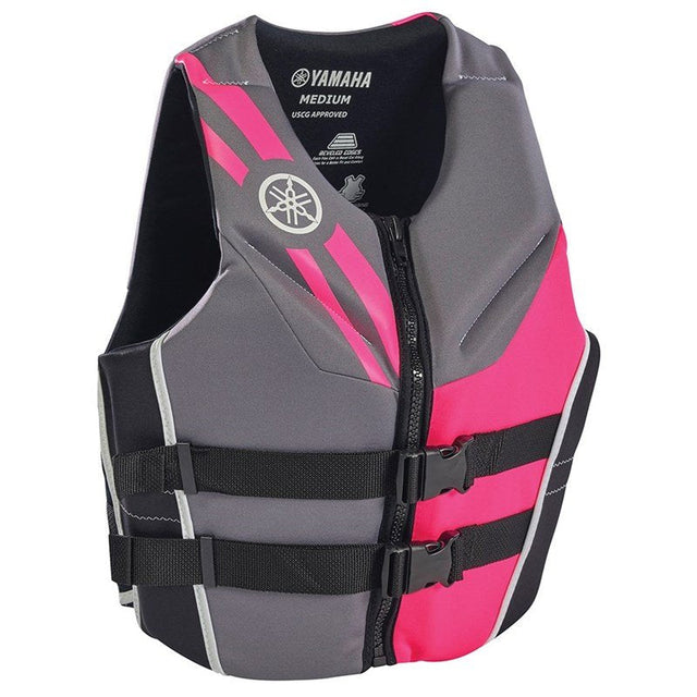 Yamaha Women's 20VNE Neoprene 2 - Maw-20Vne-Pk-Md - Buckle Pfd - Black/Gray/Pink-M