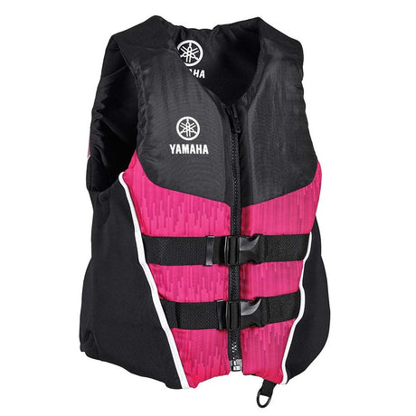 Yamaha Women's 21NNC Neoprene/Nylon Combo PFD - Maw-21Nnc-Pk-Lg - Pink/Black/White-L