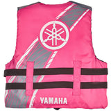 Yamaha Youth 16V3B Value Nylon PFD - May-16V3B-Pk-Yt - Pink/Gray-One Size - Youth
