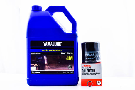Yamaha Yamalube Oil Change Kit - 10W-30 - F75 F90 F100