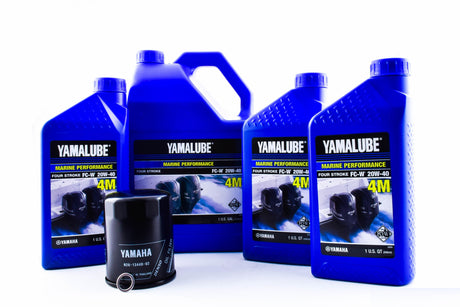 Yamaha Oil Change Kit - 20W-40 - F300 & F350 V8