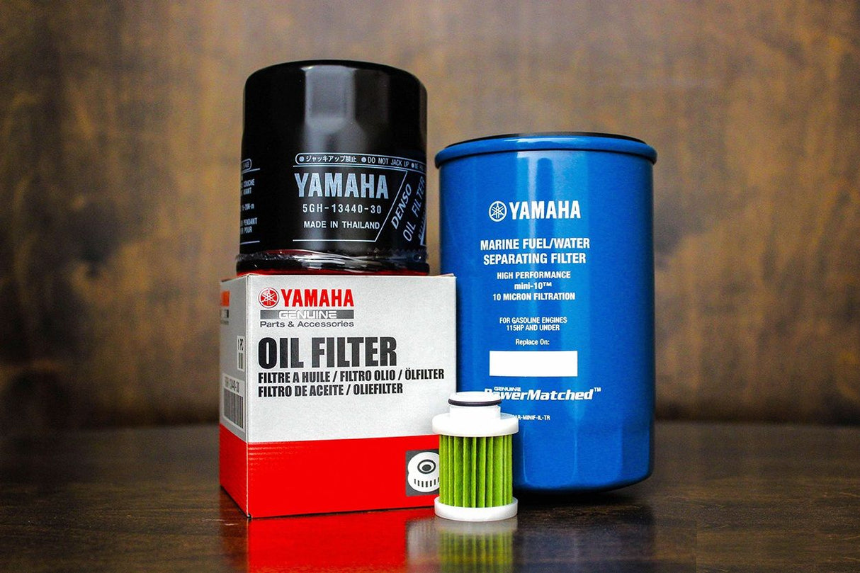 Yamaha MAR-M10EL-00-00 - Oil Fuel Fuel/Water Separating Filter Kit - F115 - 2006 & Newer